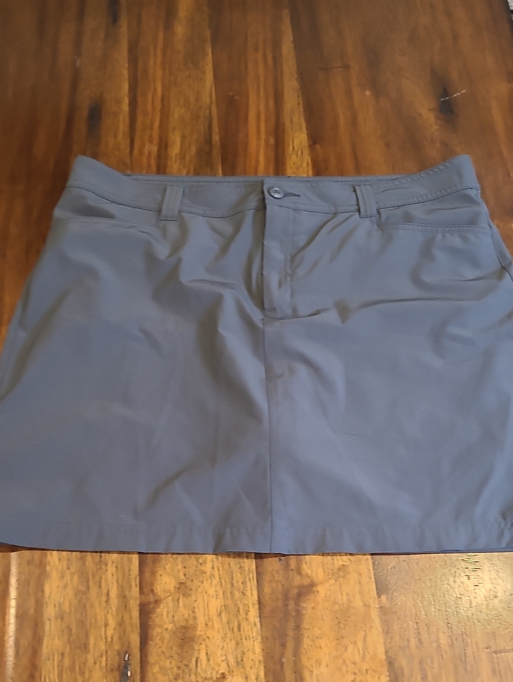 Eddie Bauer Women's Adventurer 2.0 Skort Size 14 Grey - Picture 2 of 6